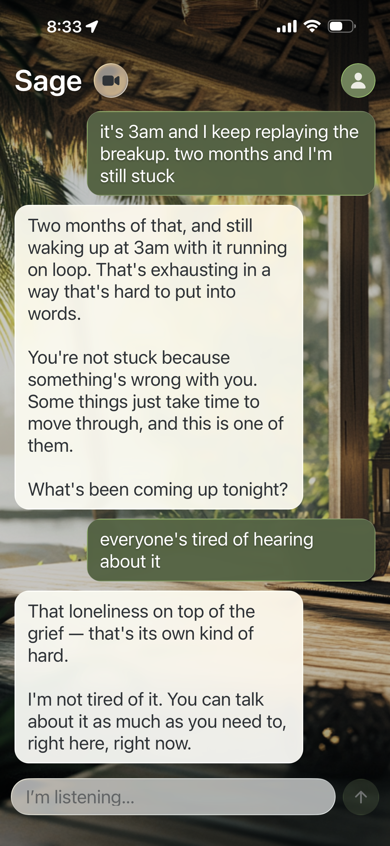 Sage app screenshot